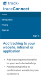 Mobile Screenshot of connect.track-trace.com